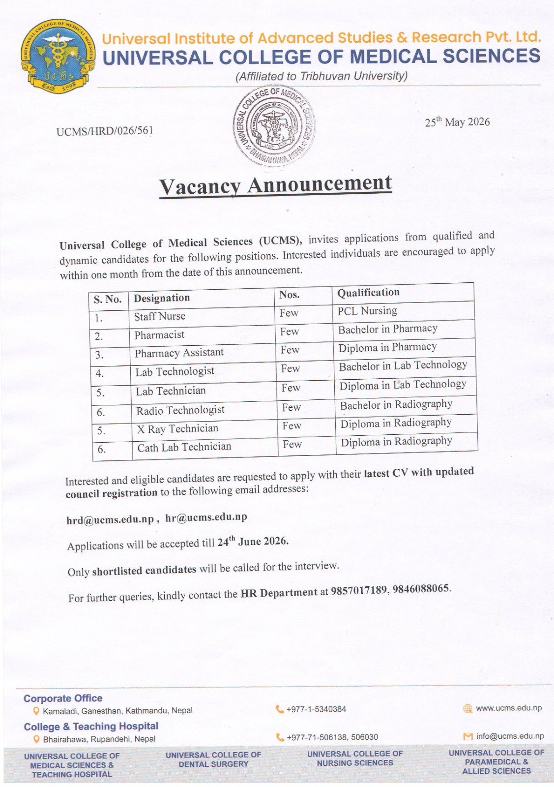 notice